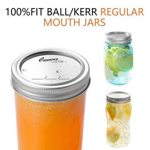 EvaHab lid secured on Ball jar with preserves demonstrating airtight storage