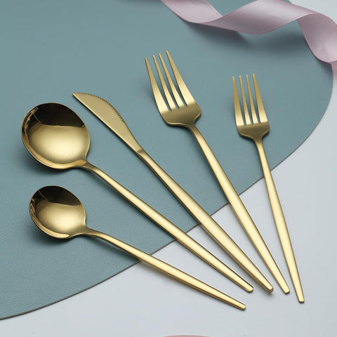 Evanda utensils placed in dishwasher rack demonstrating easy cleaning