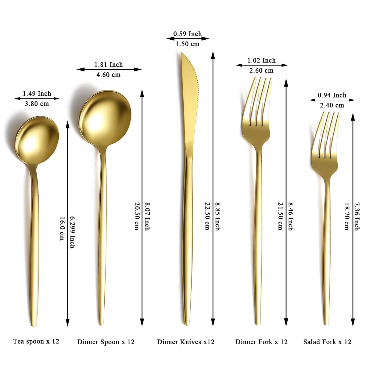 Evanda close-up of titanium gold plating highlighting scratch resistance
