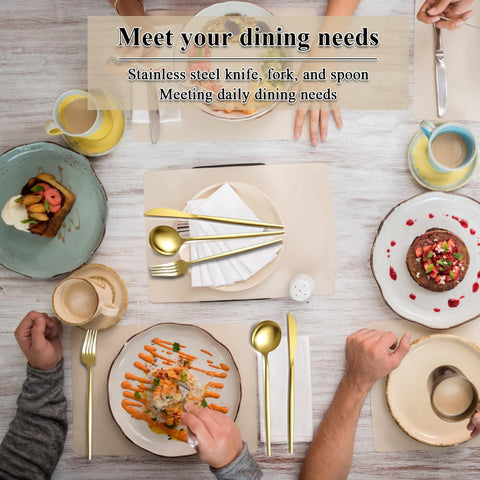Evanda flatware table setting showing wedding-ready visual impact