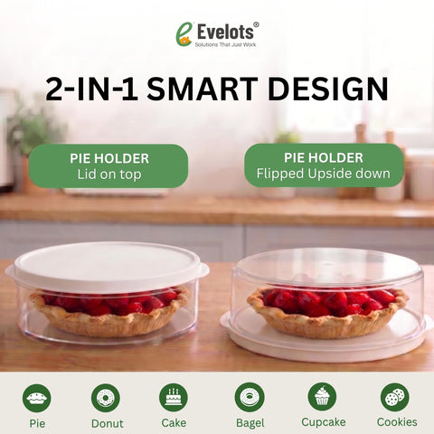 Evelots dome flipped over in pie mode showing dual-purpose functionality