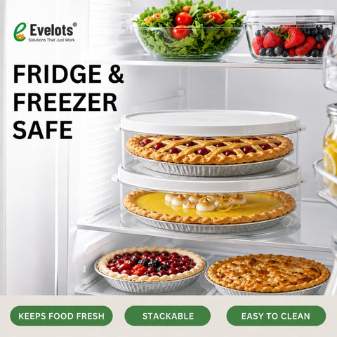 Evelots container on picnic table demonstrating safe travel and display
