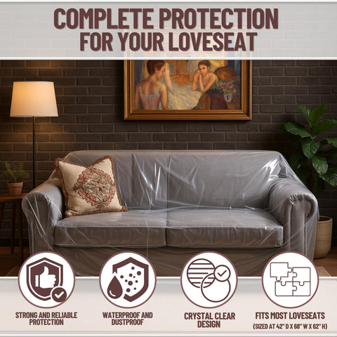 Evelots cover on a sofa with pets showing pet hair protection