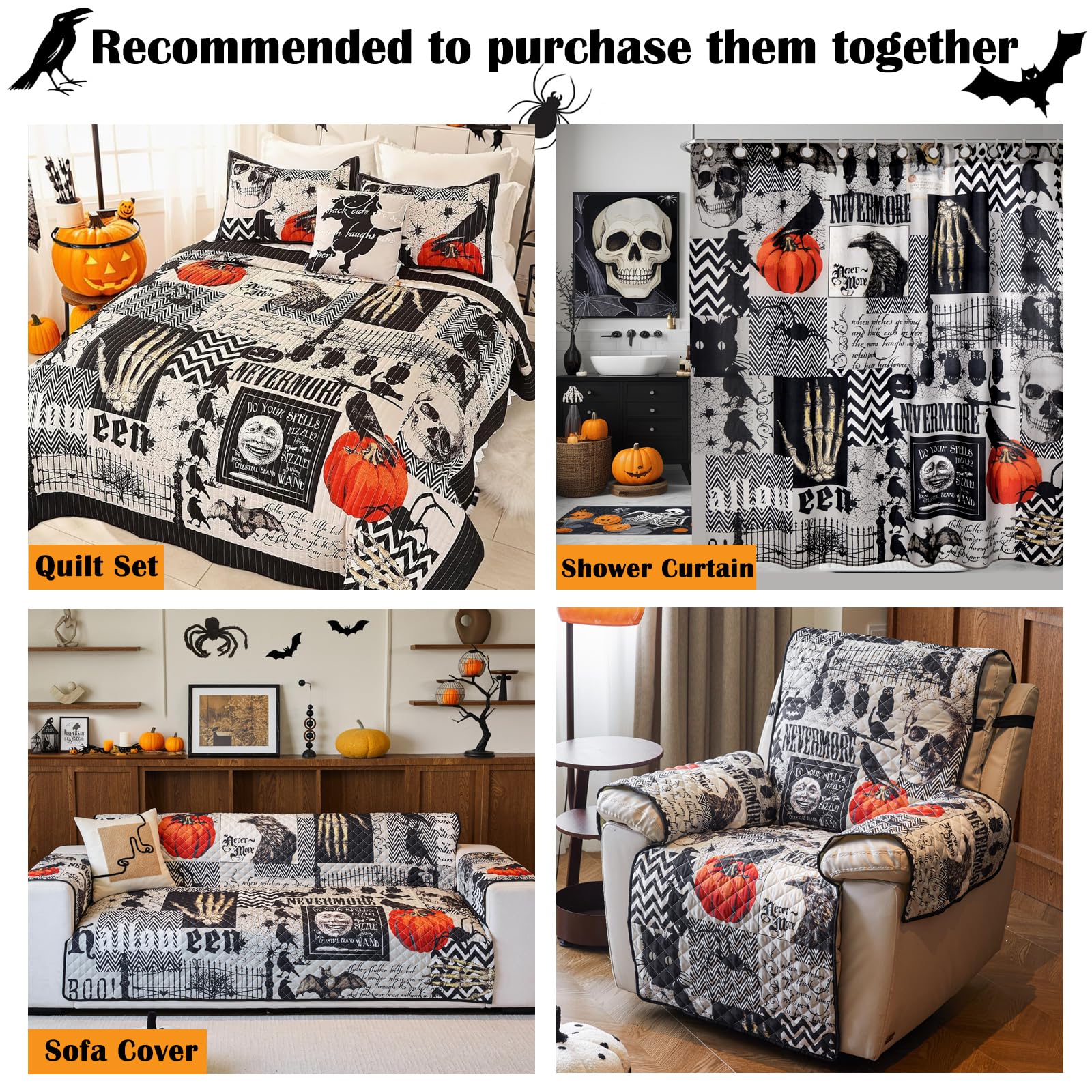 EVENHUG styled bedroom scene showcases holiday bedding creating festive ambiance