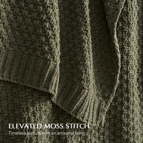 EverGrace chenille pile macro showing velvety softness and plush feel