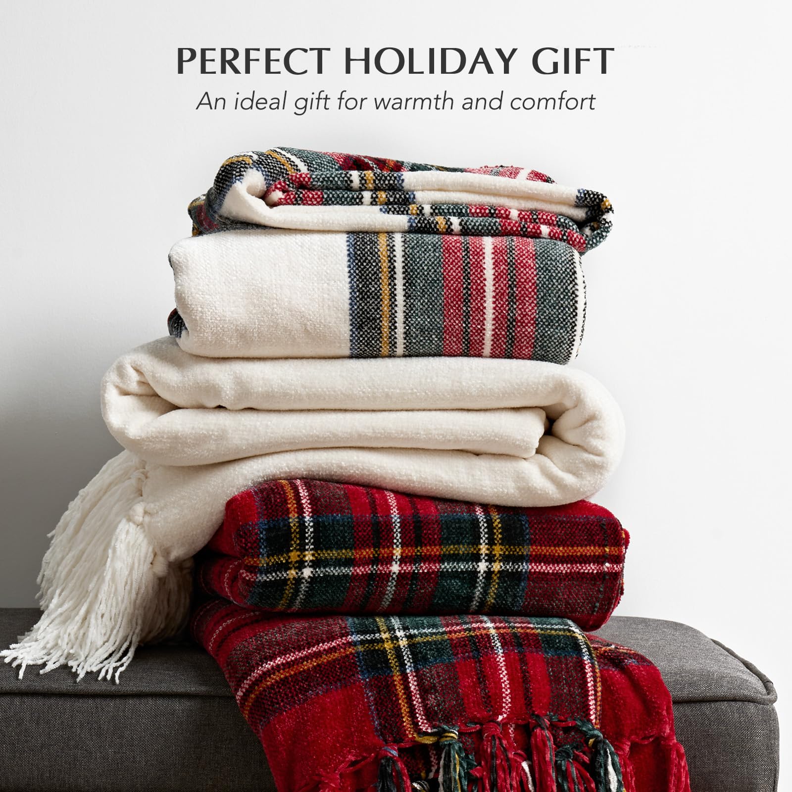 EverGrace blanket in family living room showing shared comfort