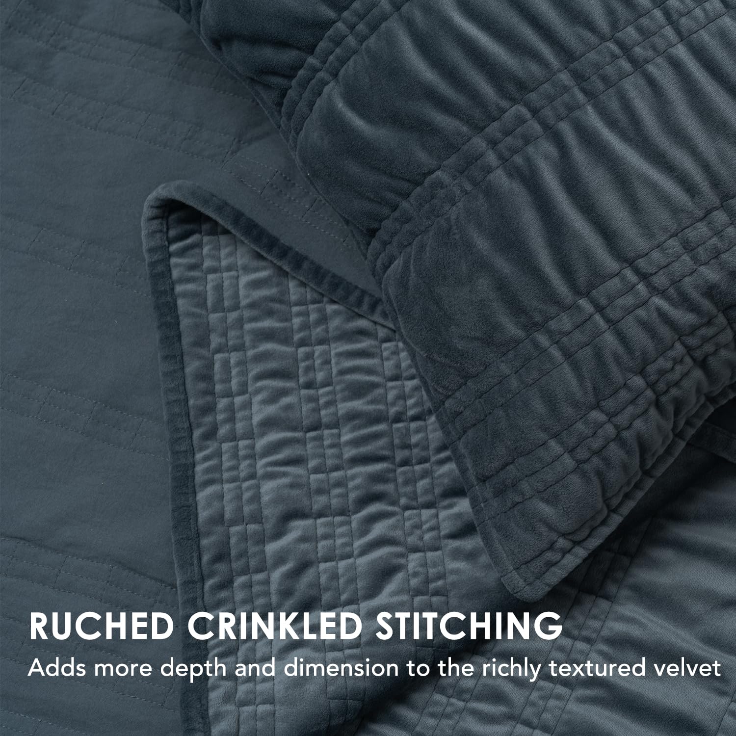 EverGrace matching shams displayed to show coordinated look and refined finish