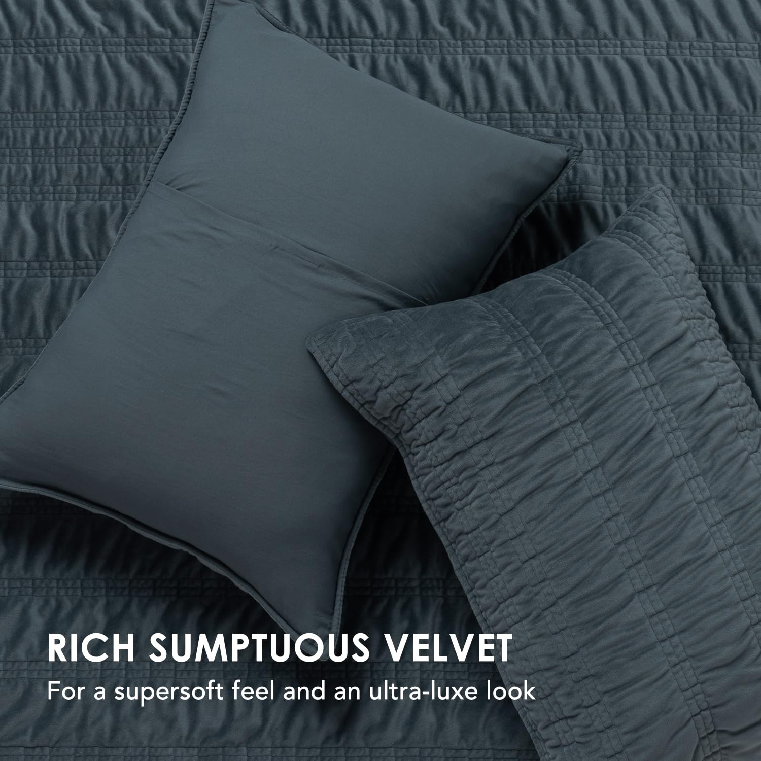 EverGrace velvet pile texture detail showing plush surface for superior comfort
