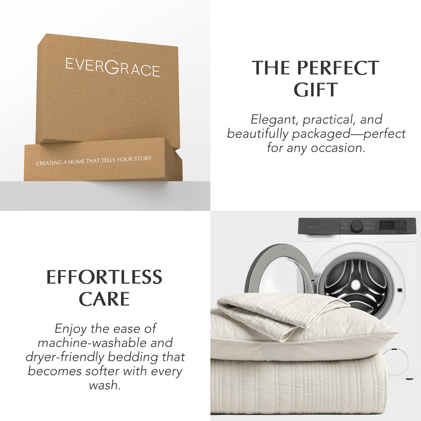 EverGrace label showing BCI and Oeko-Tex certifications for safety