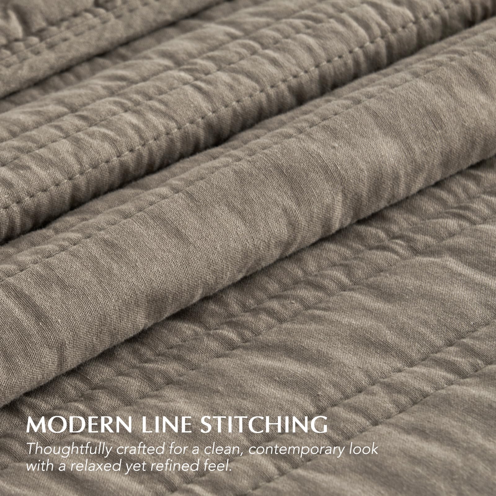 EverGrace detailed edge stitching close-up showing reinforced seam and durability