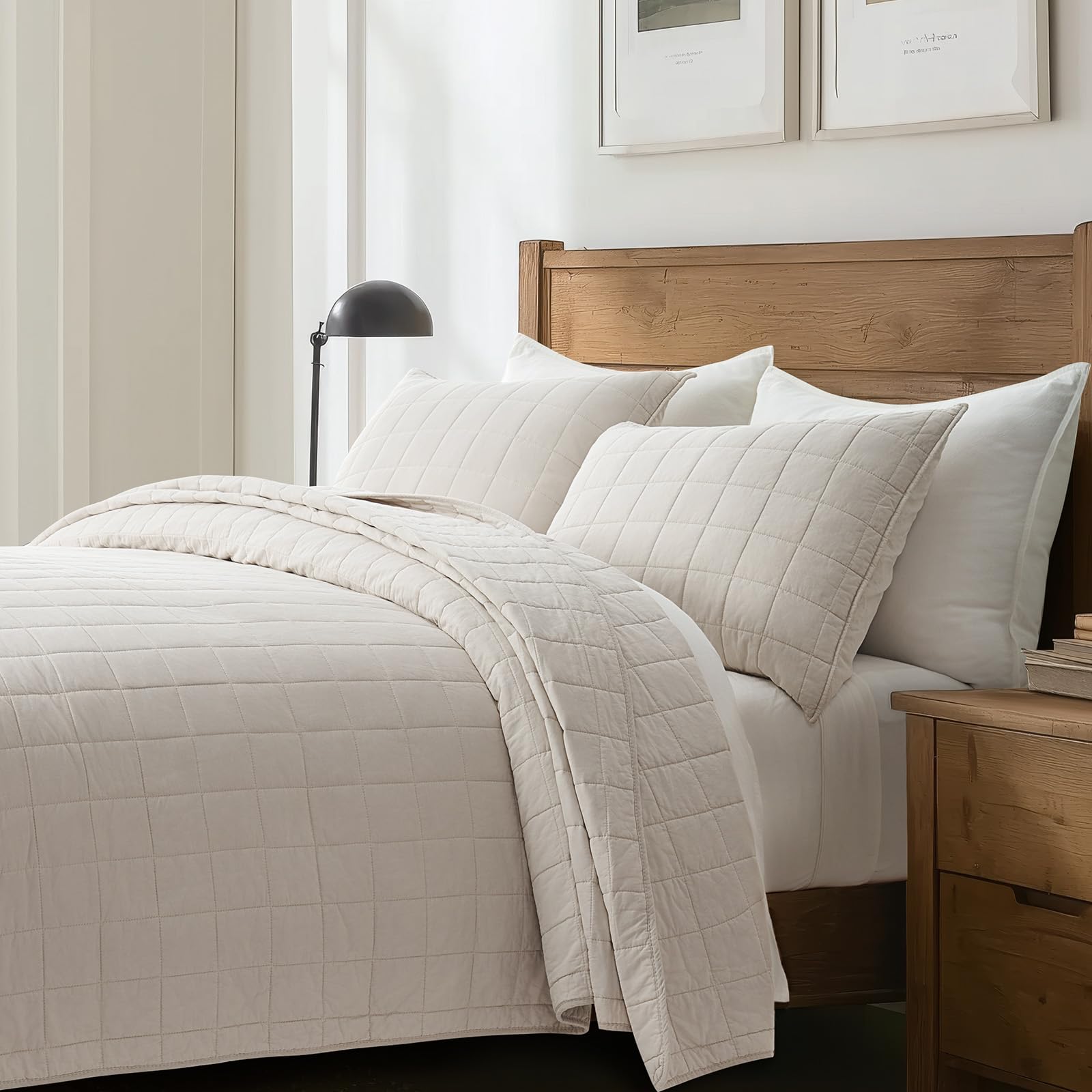 EVERGRACEHOME reinforced corner stitching close-up showing strength and long-lasting edges