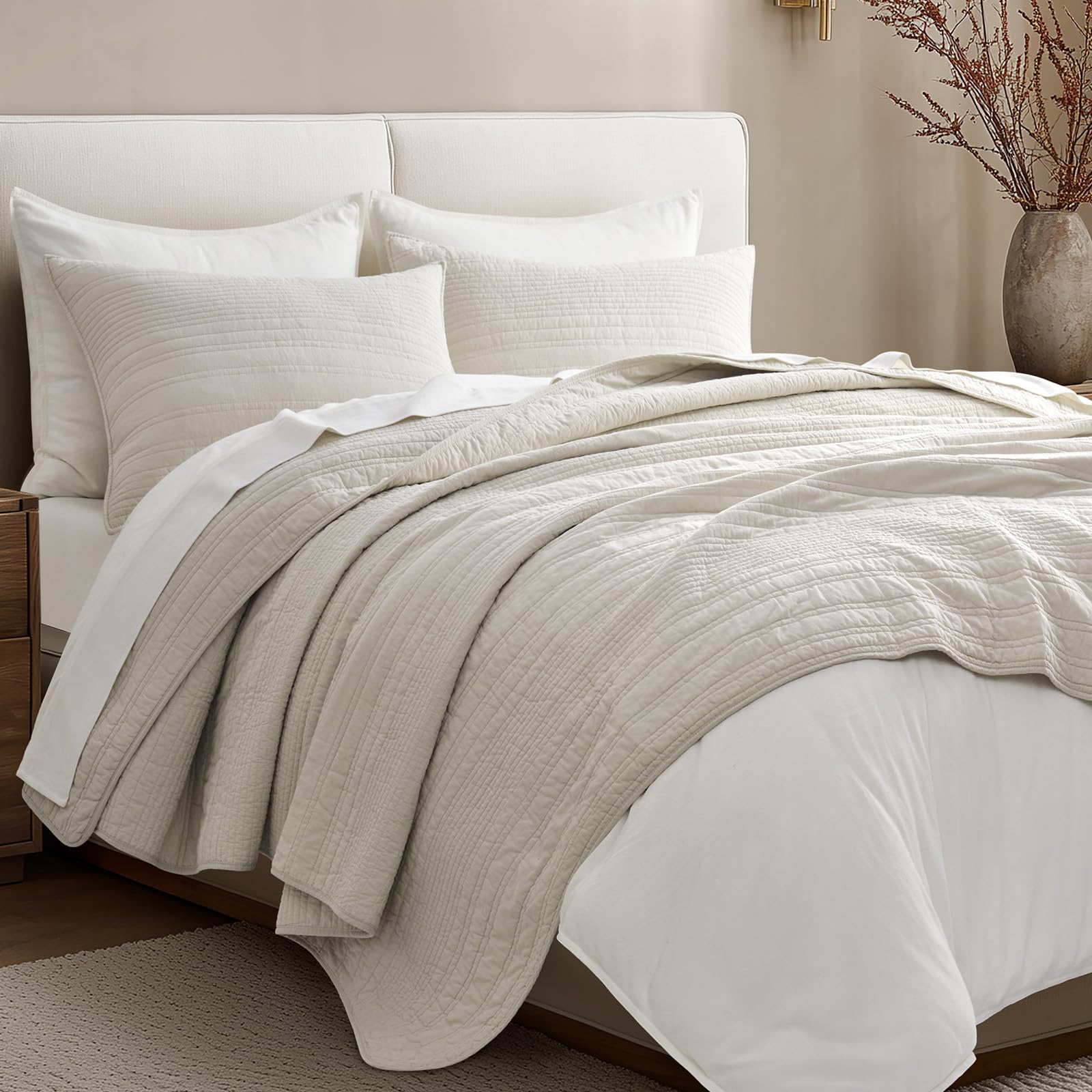 EverGrace matching shams displayed to show coordinated style