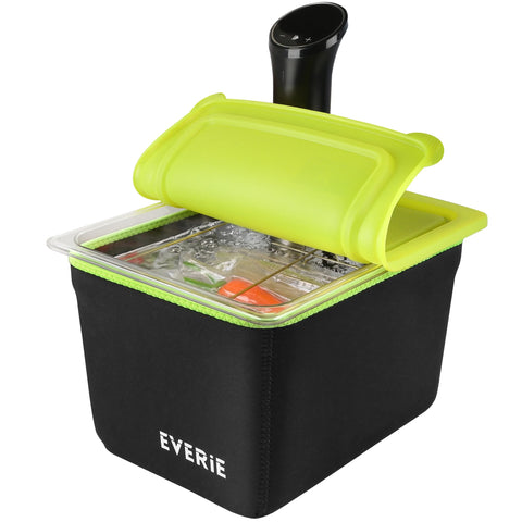 EVERIE container front view showing capacity and durable construction benefit