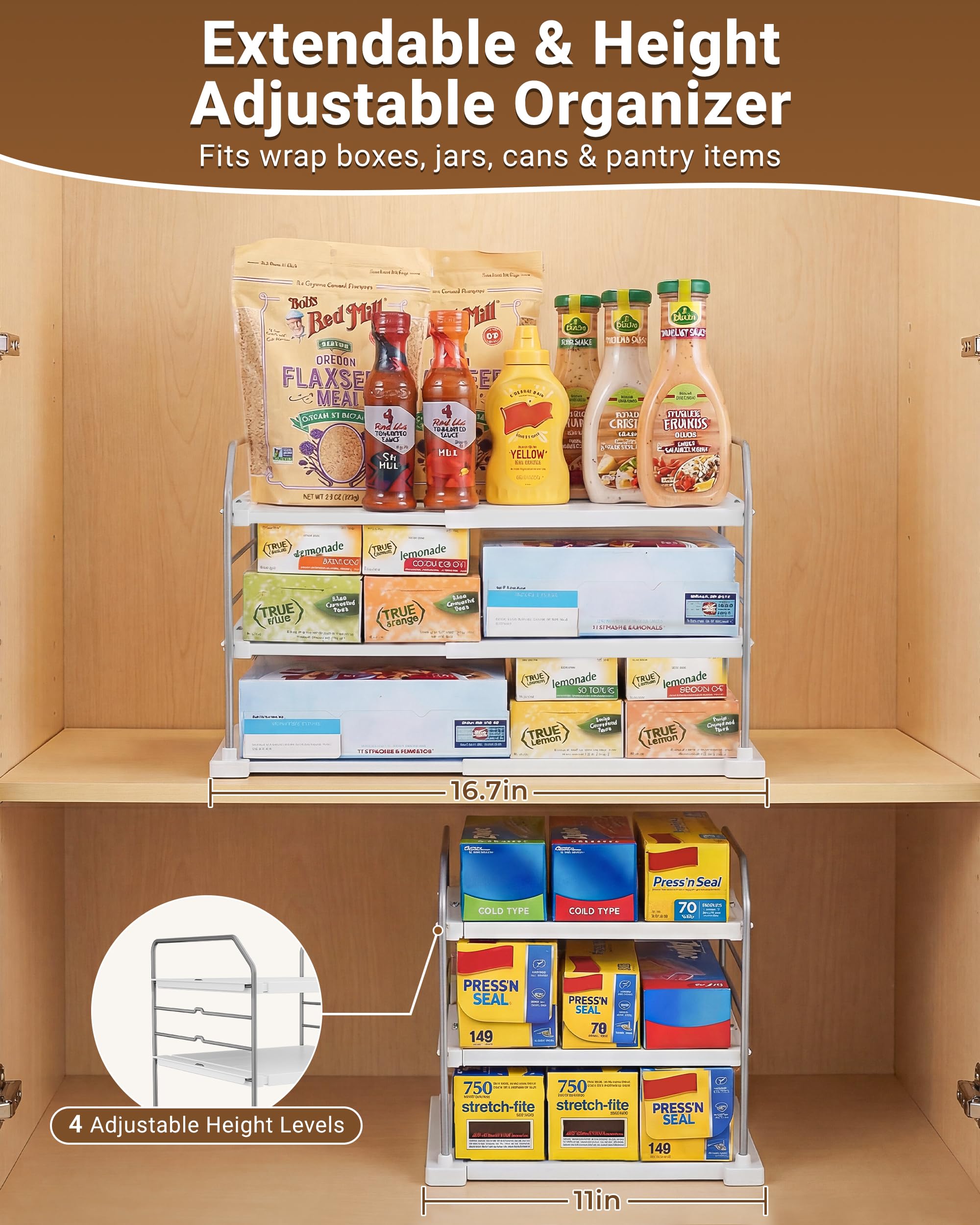 EVERIE close-up of tray texture and reinforced steel frame for durable support