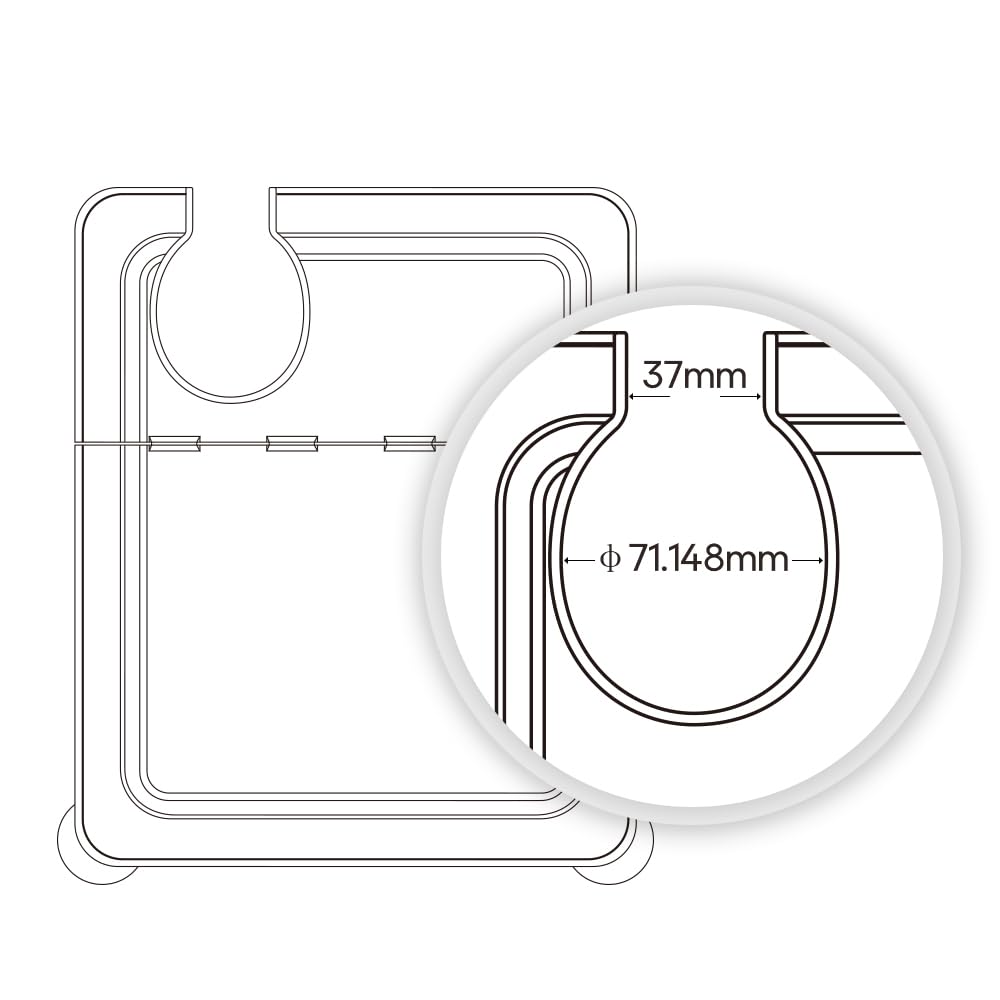 EVERIE container in use with Anova circulator demonstrating secure placement