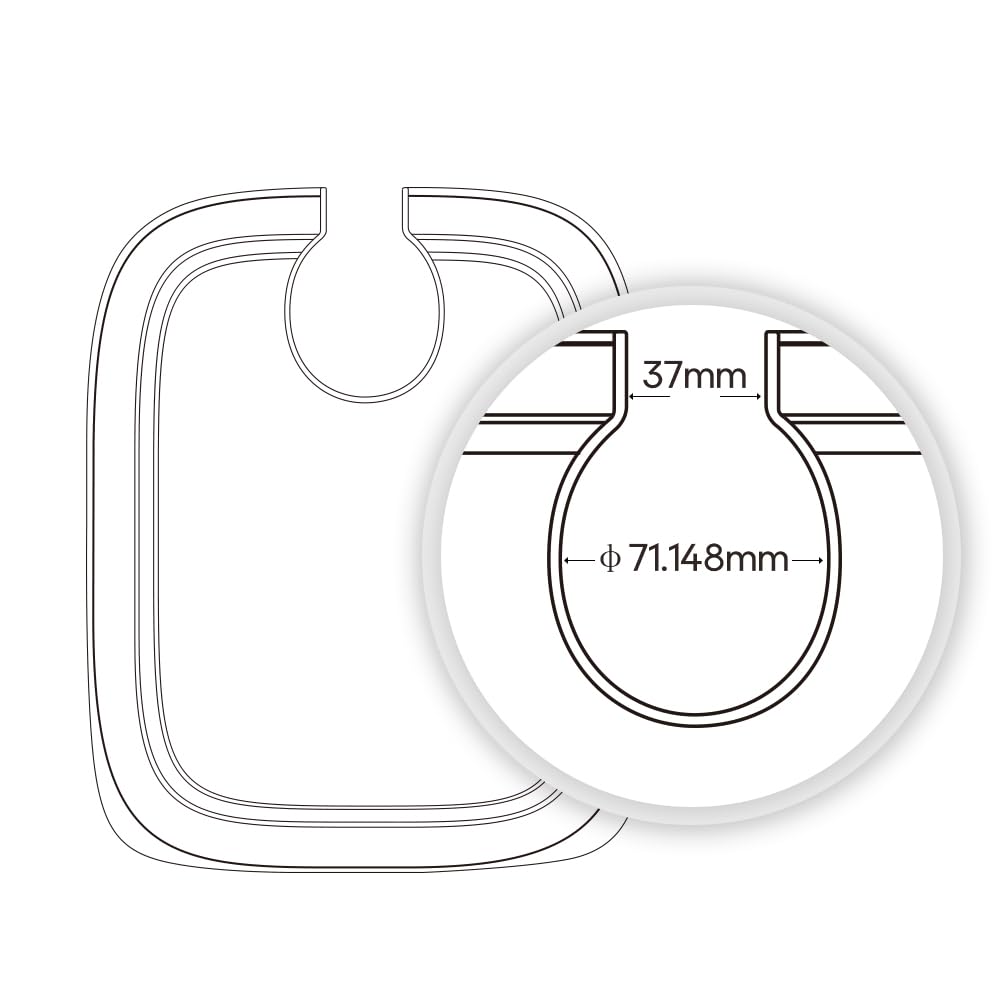 EVERIE container covered by insulating sleeve to slow heat transfer and stabilize temperature