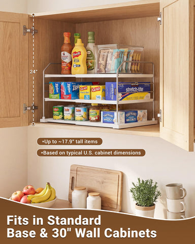 EVERIE on countertop organized wraps and jars for easy everyday use
