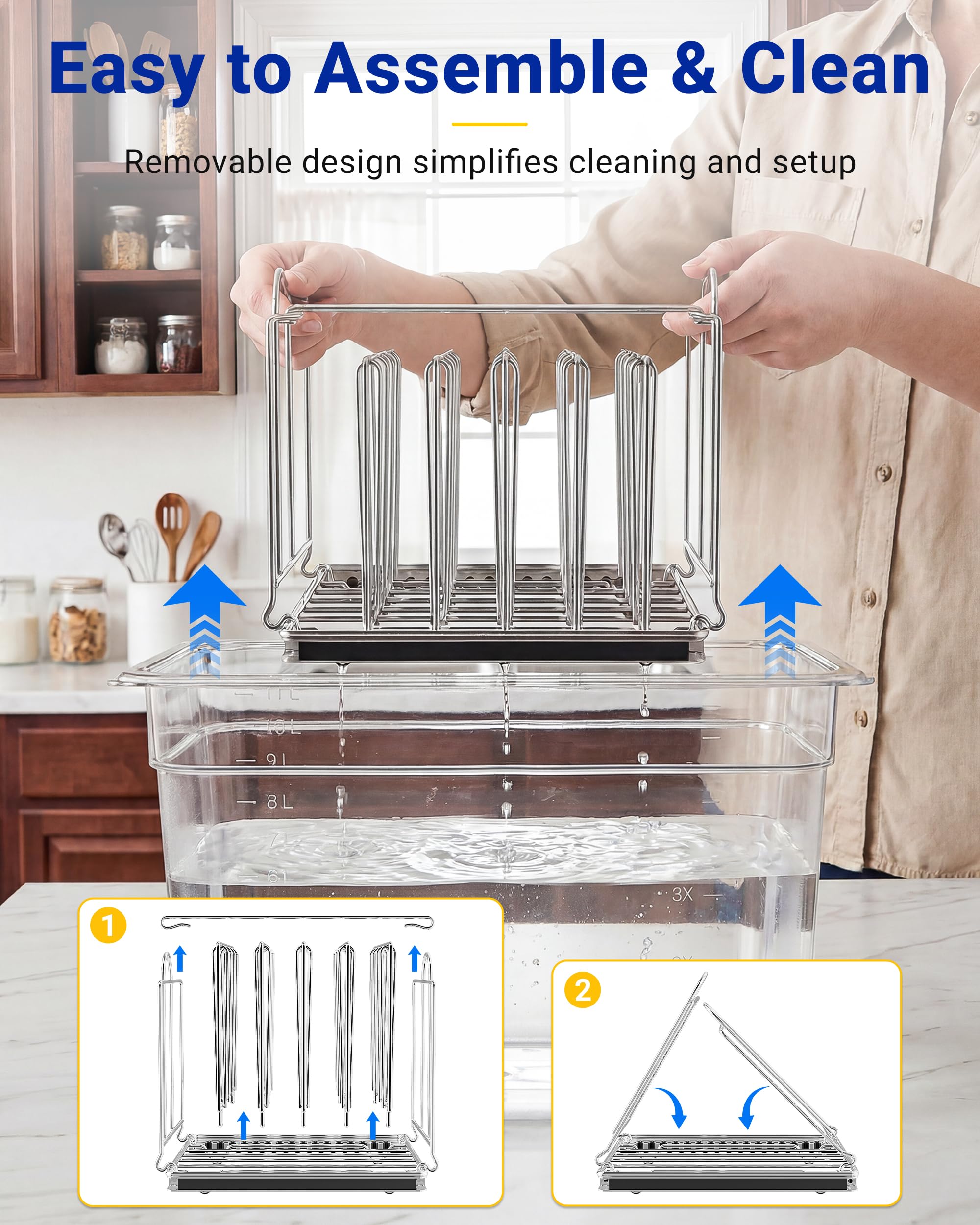 EVERIE rack04 showing bags side by side to demonstrate better separation and even heating