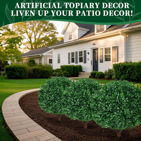 EverNature event entryway styling with paired spheres, symmetrical impact
