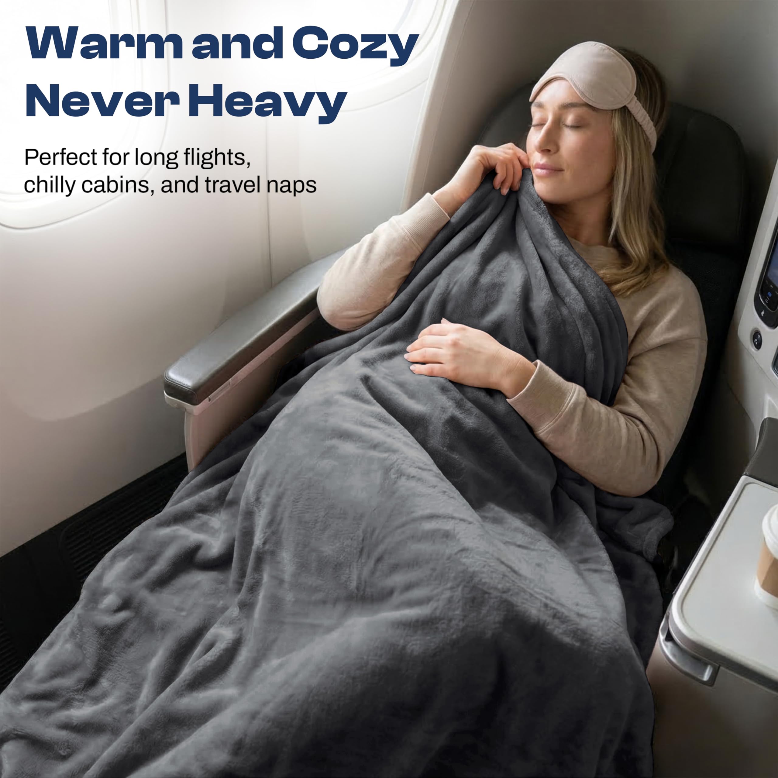 EverSnug carrying case converted into pillow — cushioned head support while traveling