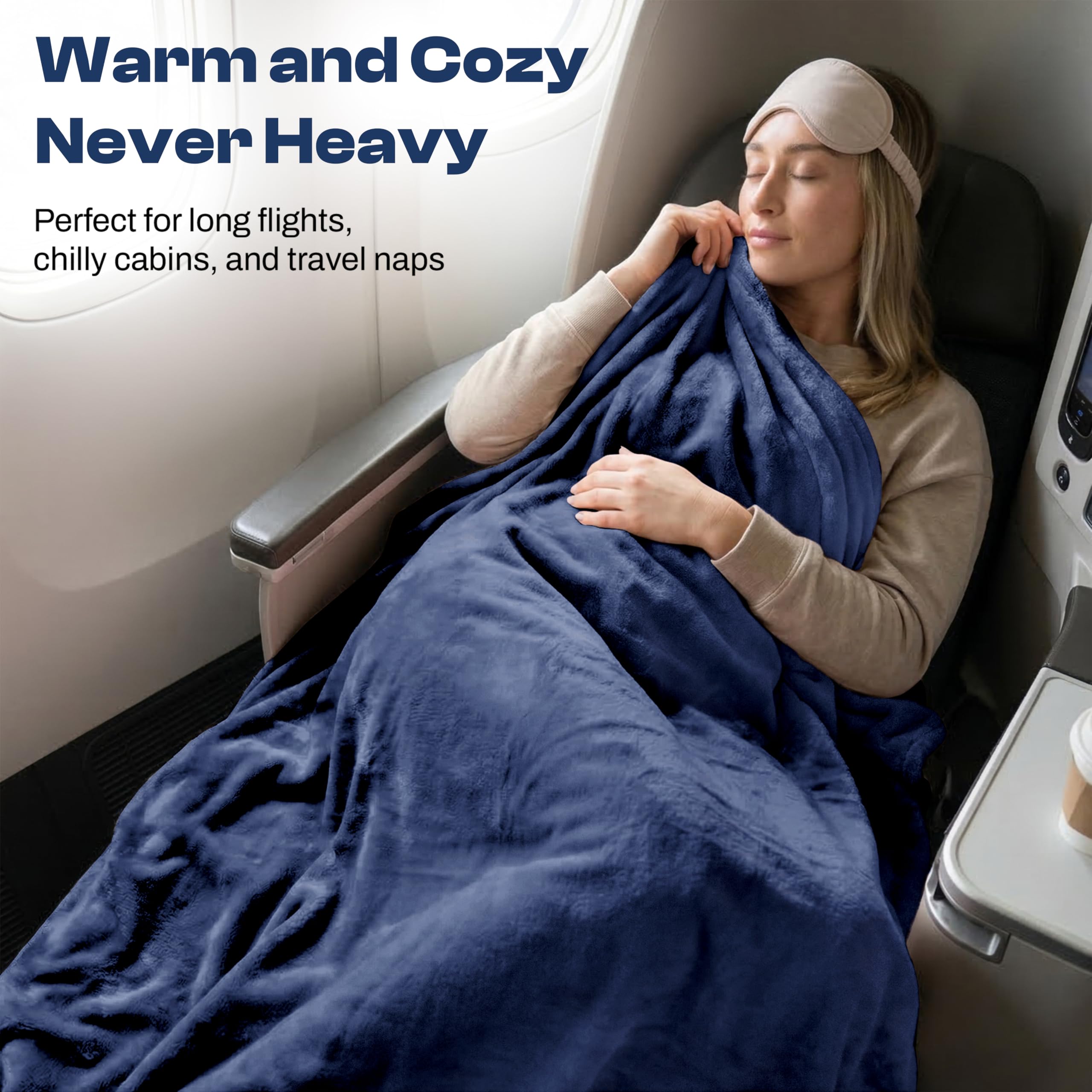 EverSnug bag converted to pillowcase used as headrest for better travel naps