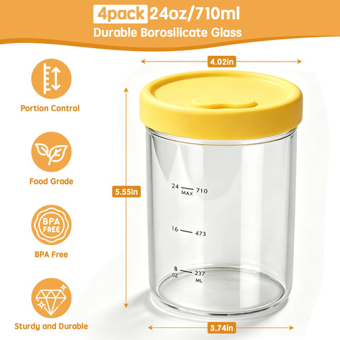 Evjeal close-up of thick borosilicate glass highlighting strength and temperature tolerance