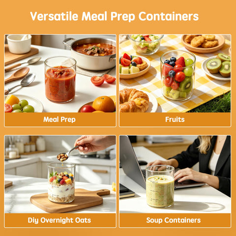 Evjeal containers in dishwasher demonstrating easy cleanup and reusable practicality
