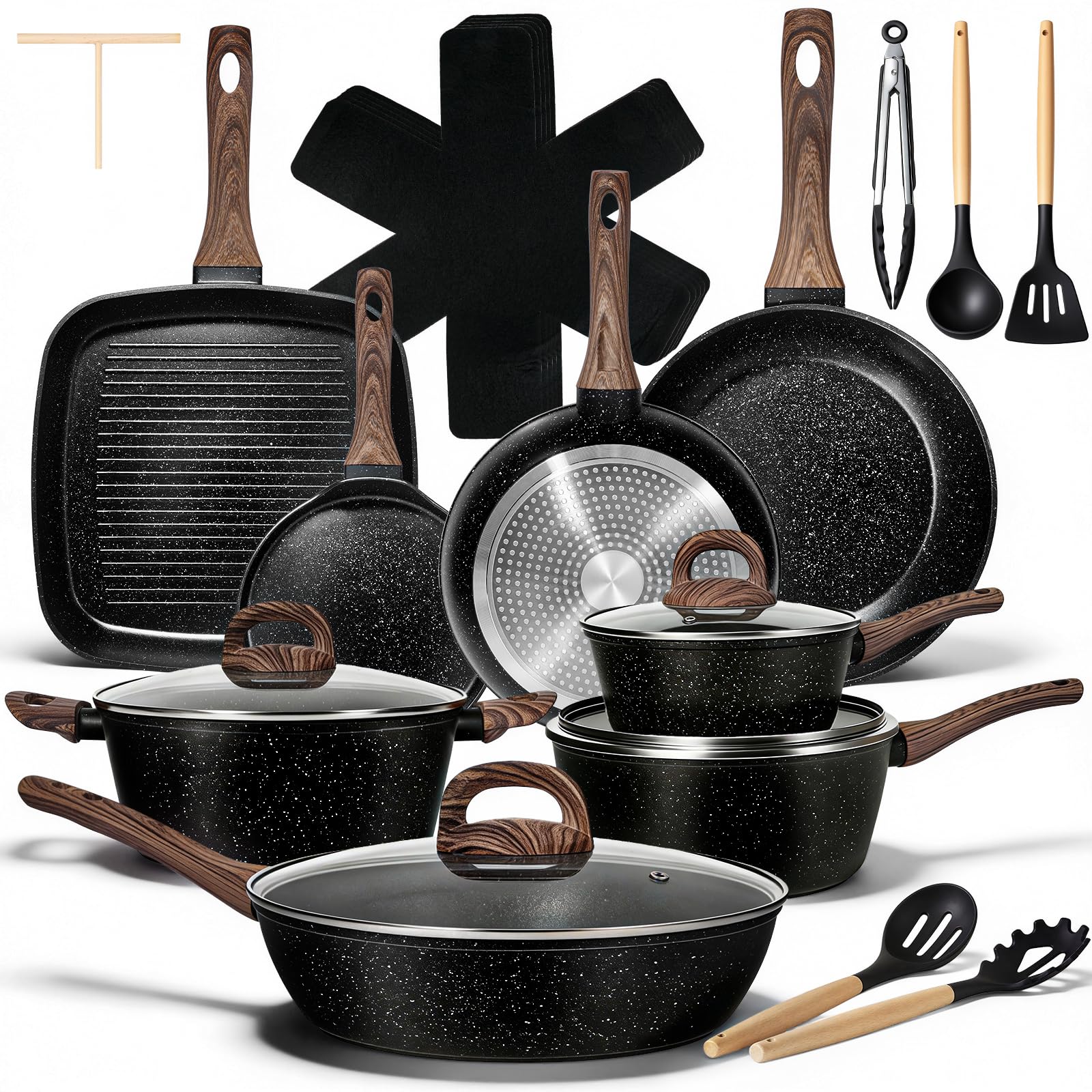 EWFEN front packaging showing full 25-piece set and easy setup benefit