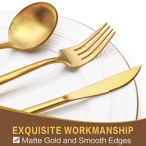 EWFEN full table setting with flatware, enhances coordinated dining presentation