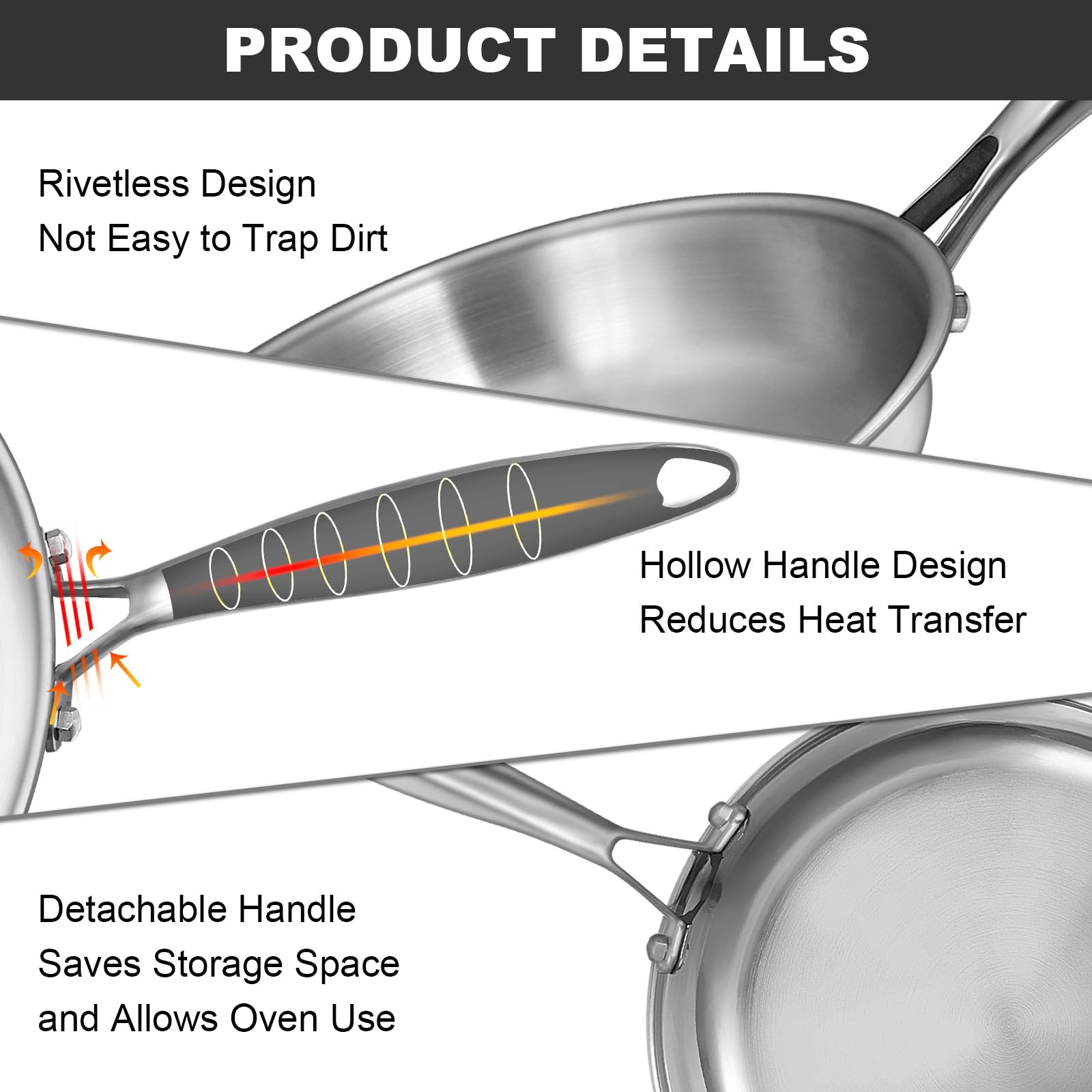 EWFEN skillet inside oven finishing roast demonstrating oven-safe performance up to 500°F