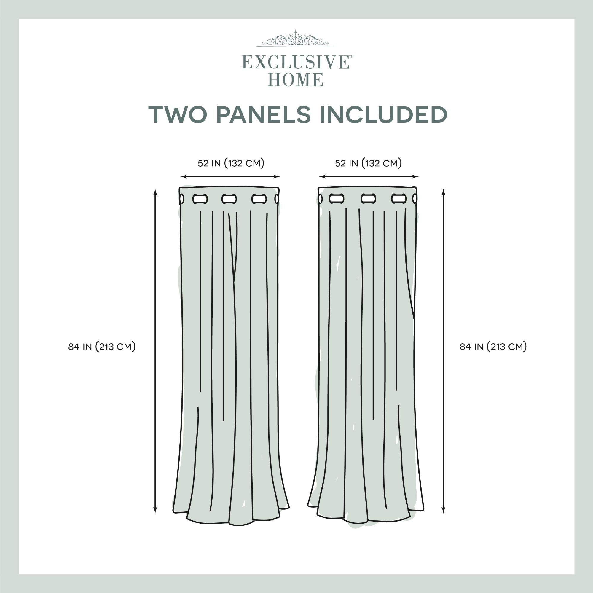 Exclusive Home bottom hem detail showing neat stitching and durable finish