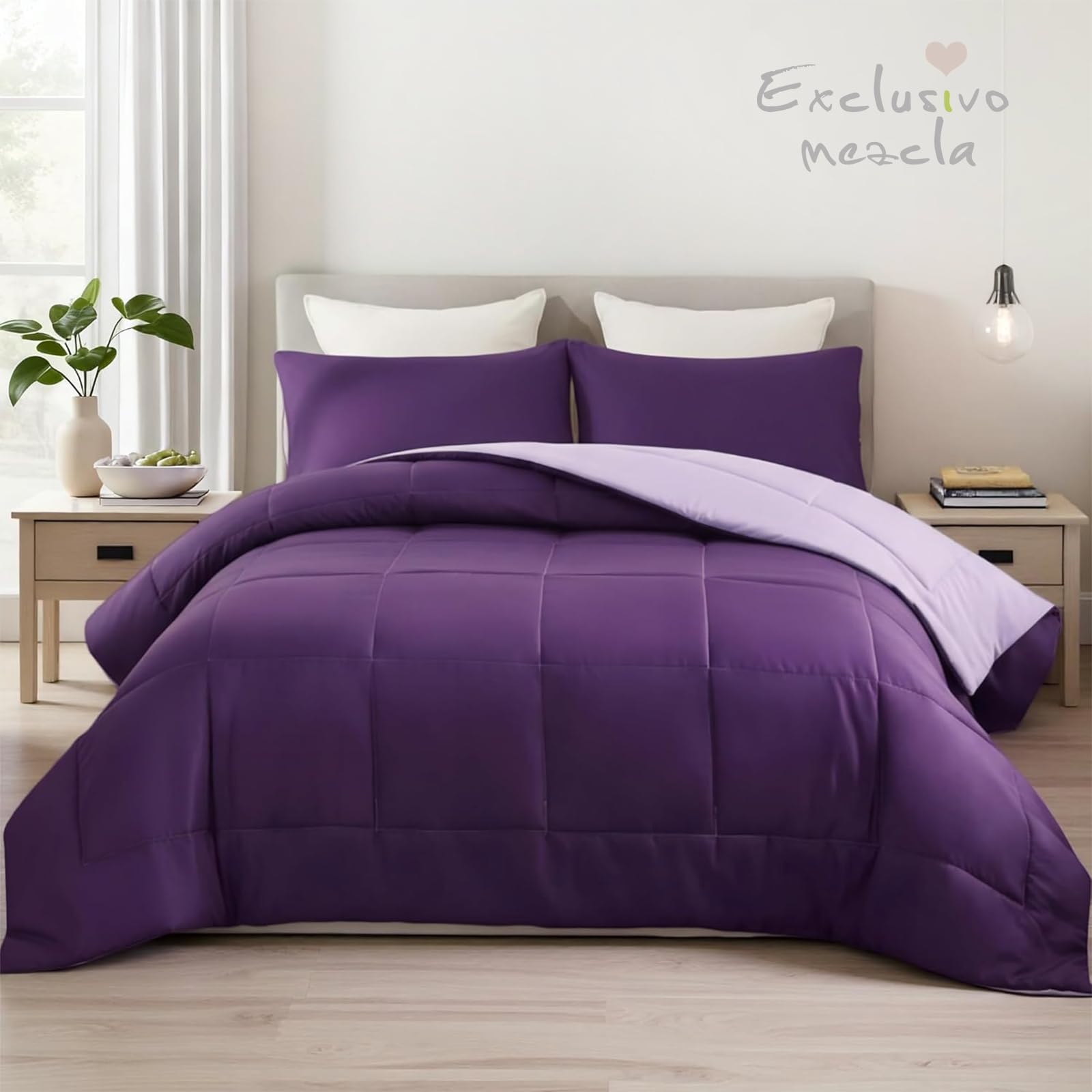 Exclusivo Mezcla close-up of brushed microfiber fabric highlighting soft, quiet texture