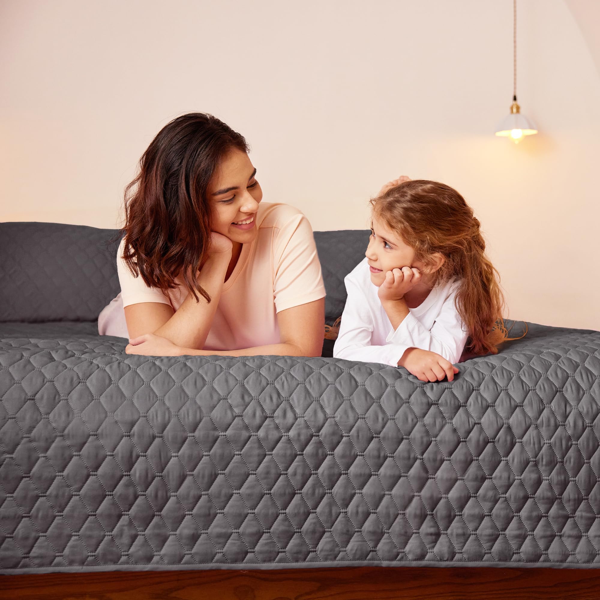 Exclusivo Mezcla fabric texture close detail showing soft microfiber and comfortable hand-feel