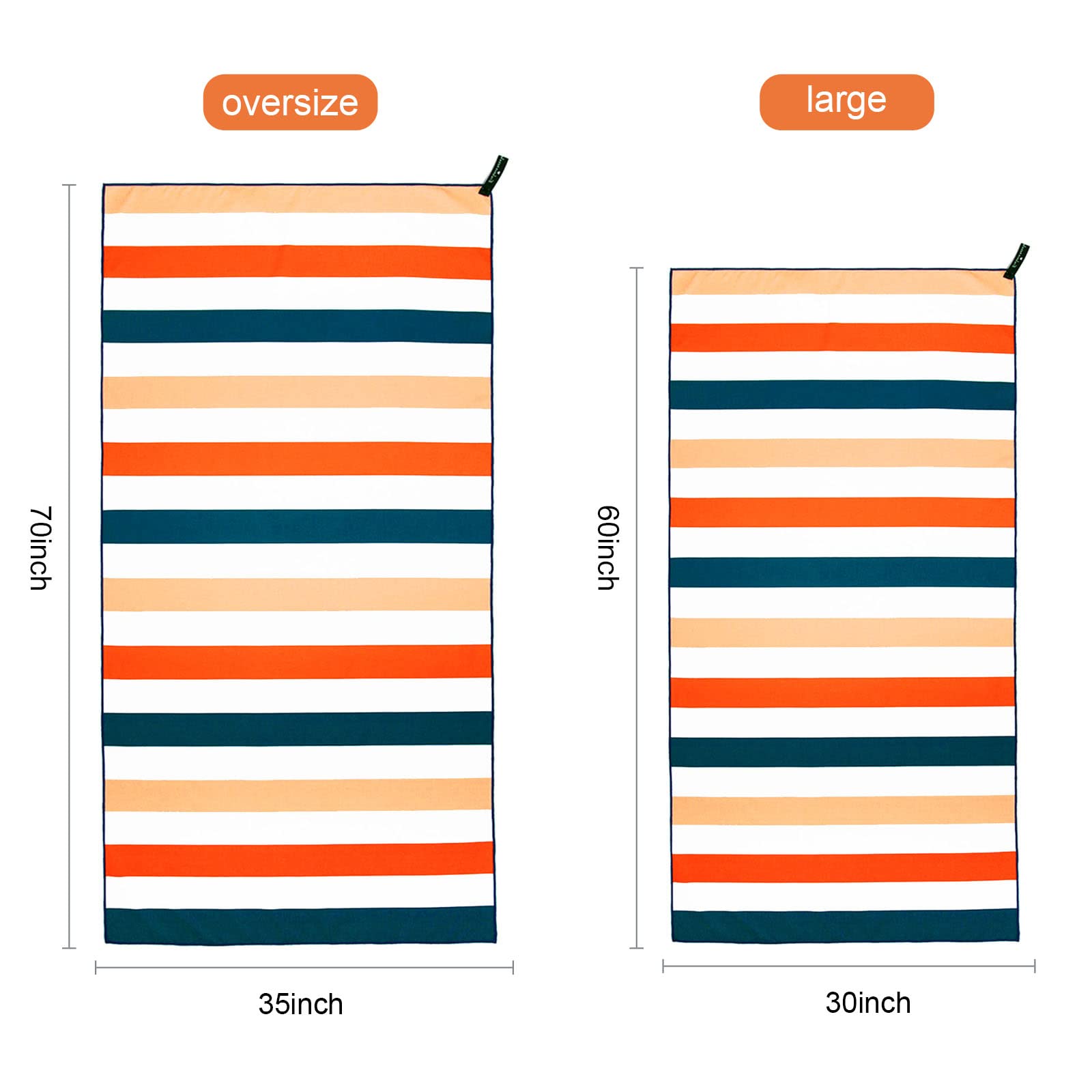 Exclusivo Mezcla towel used as picnic blanket showing multipurpose outdoor use benefit