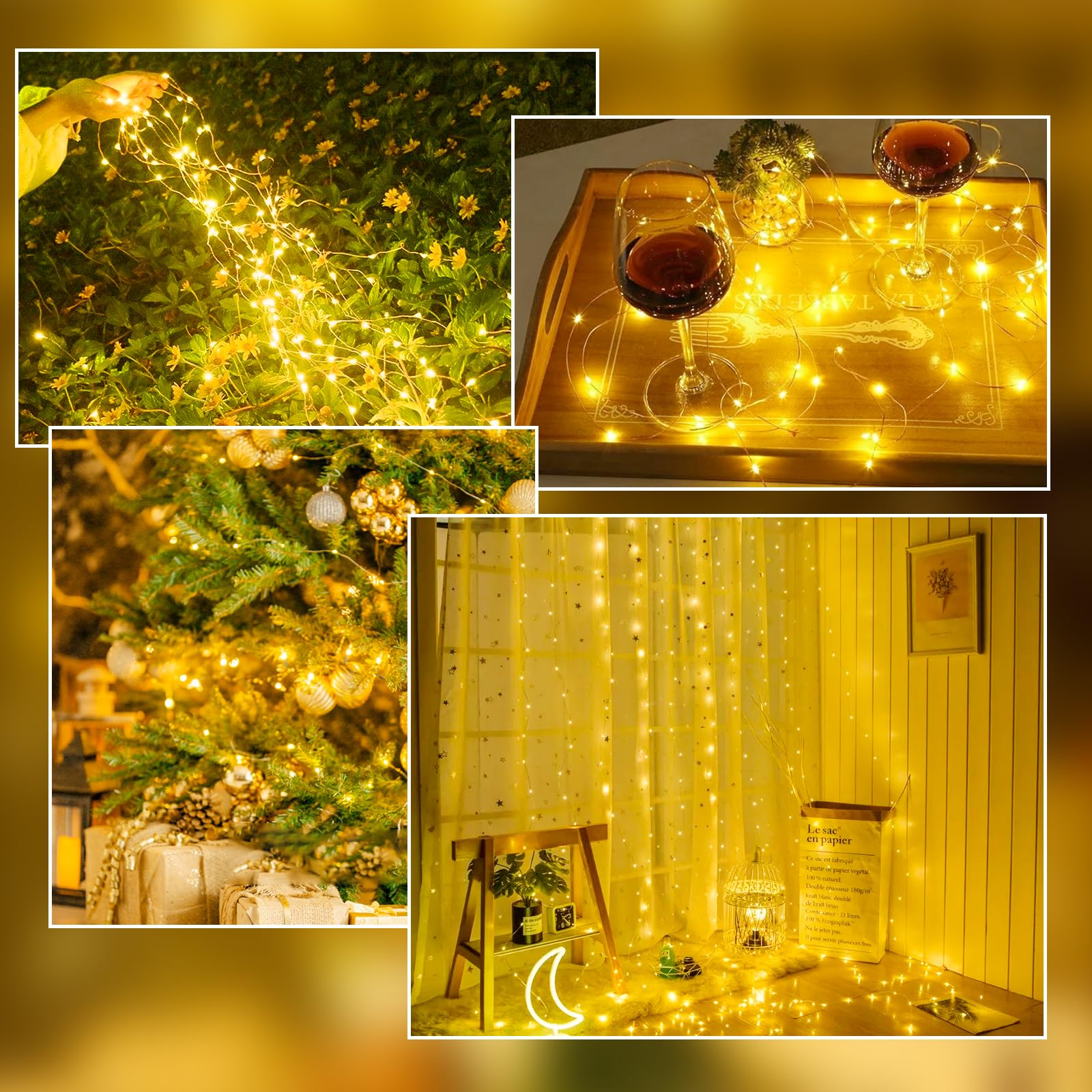 EXF balcony evening display with weather-resistant lights enhancing outdoor mood