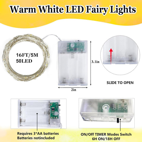 EXF scale comparison in hand showing lightweight portable string lights