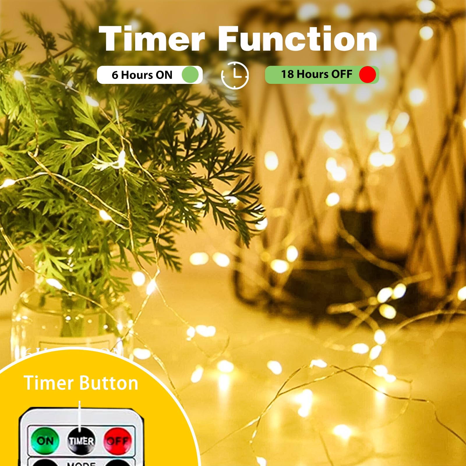 EXF fairy lights wrapped around a Christmas tree adding festive warmth