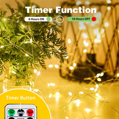 EXF fairy lights wrapped around a Christmas tree adding festive warmth