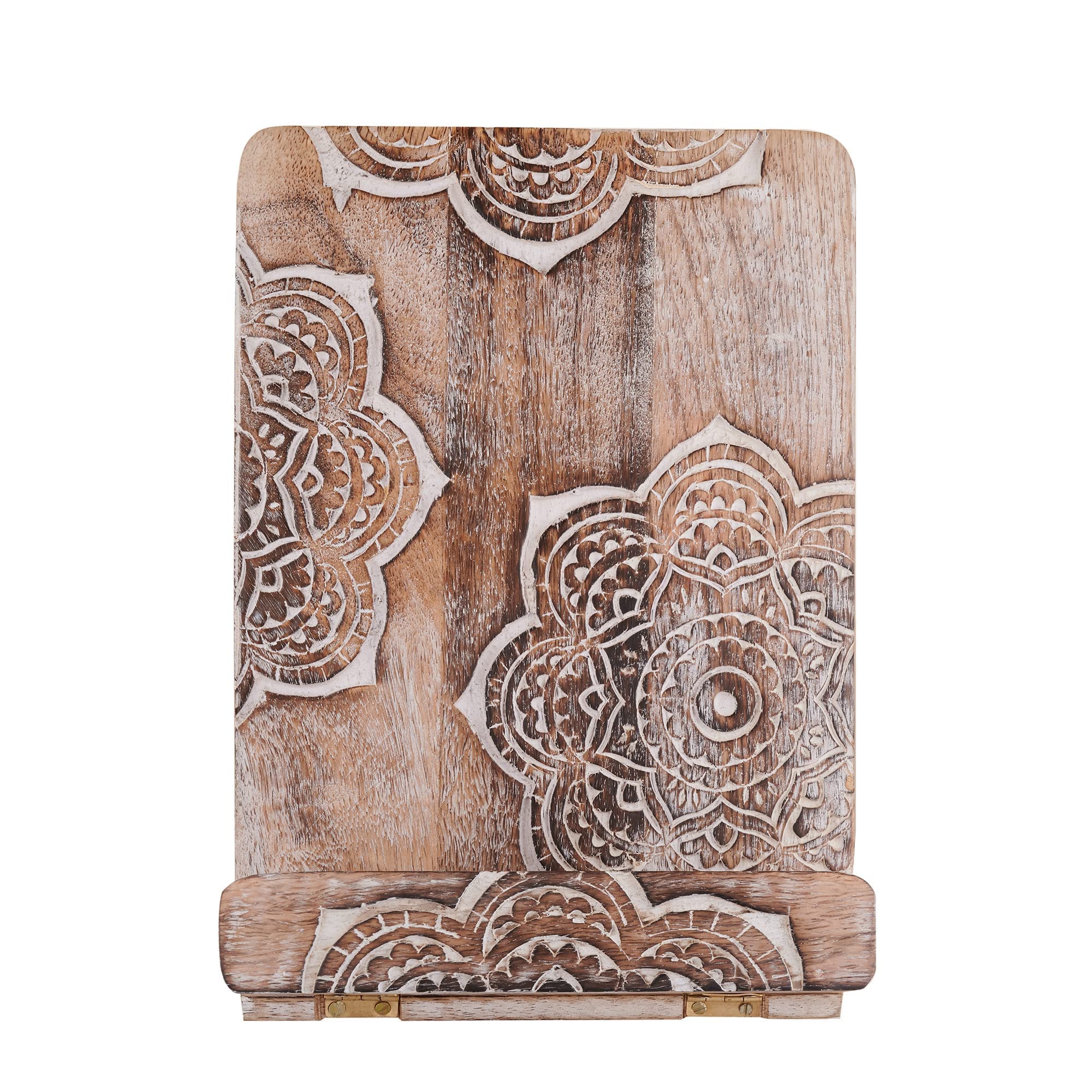 Eximious India mandala stand non-slip base detail adding counter stability