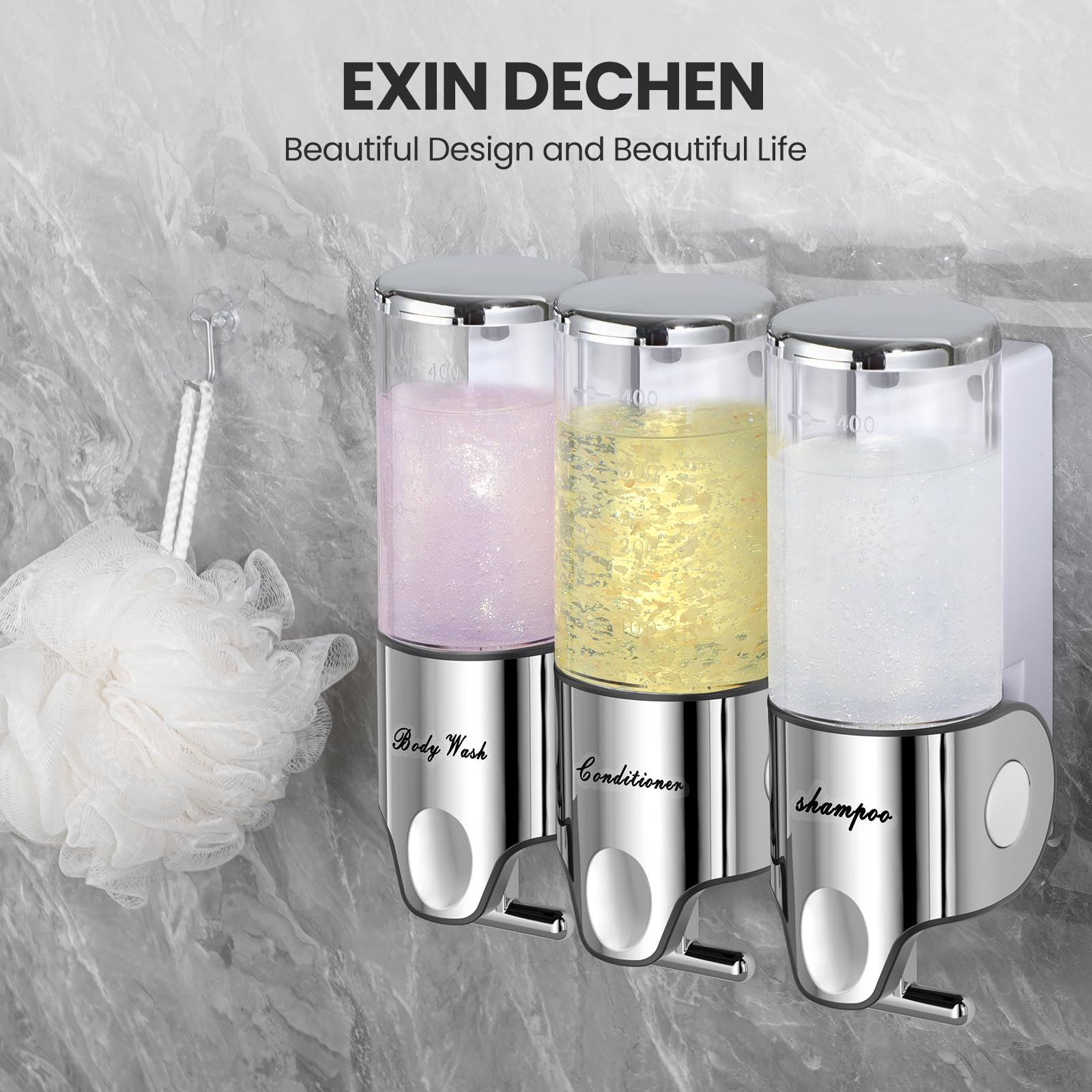 EXIN DECHEN visible chambers and labels for quick product identification
