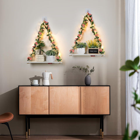 EXIN DECHEN scale with decor showing shelf size and practical display benefit