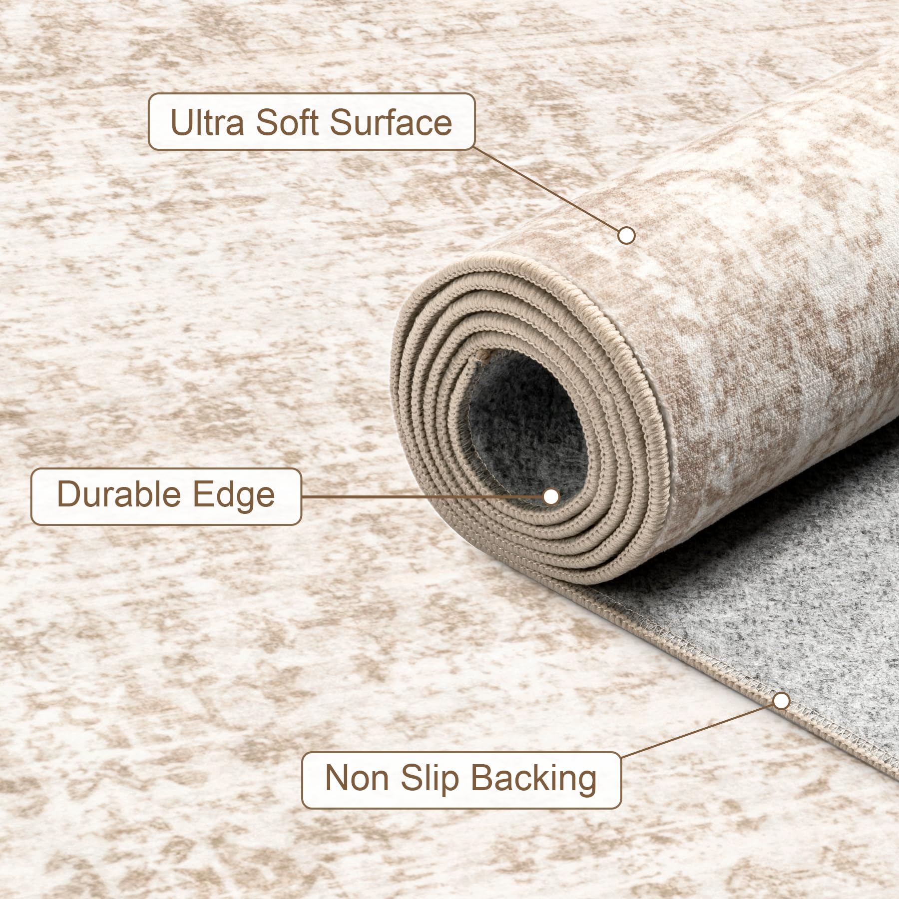 ExpediX rug under bedroom bed example illustrating cozy atmosphere and scale fit