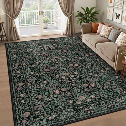 ExpediX close-up of vintage floral motif highlighting rich color and decorative appeal