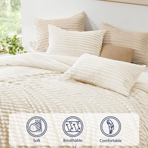 EXQ Home pillowcase with envelope opening showing secure fit and tidy finish