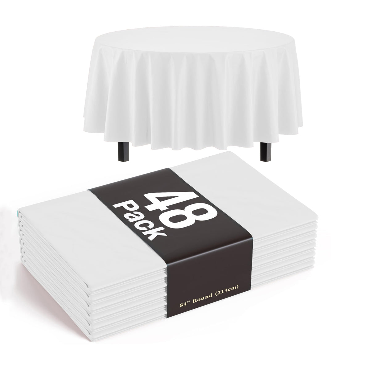 Exquisite front packaging showing 48-pack and convenient bulk supply benefit