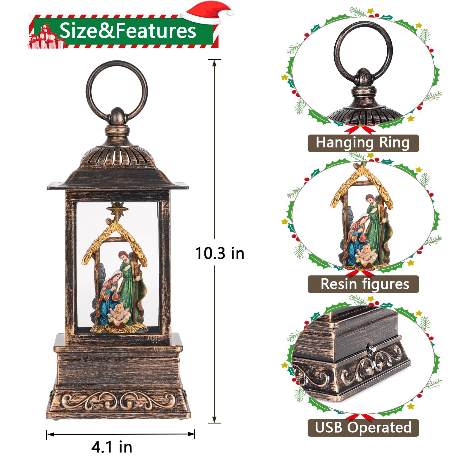 Texture detail of Eyrosa bronze frame and handle emphasizing craftsmanship and antique-style finish