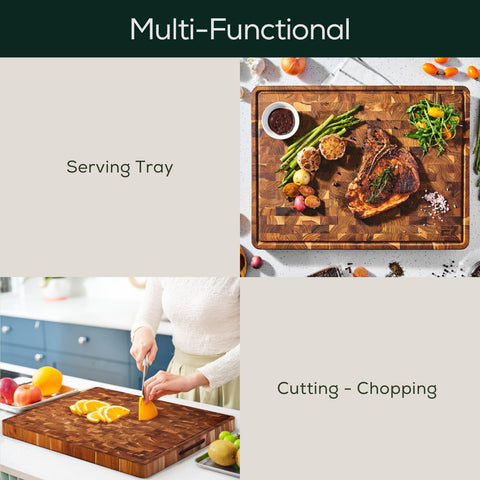 EZ FURNITURE charcuterie presentation on board demonstrating serving elegance and versatility