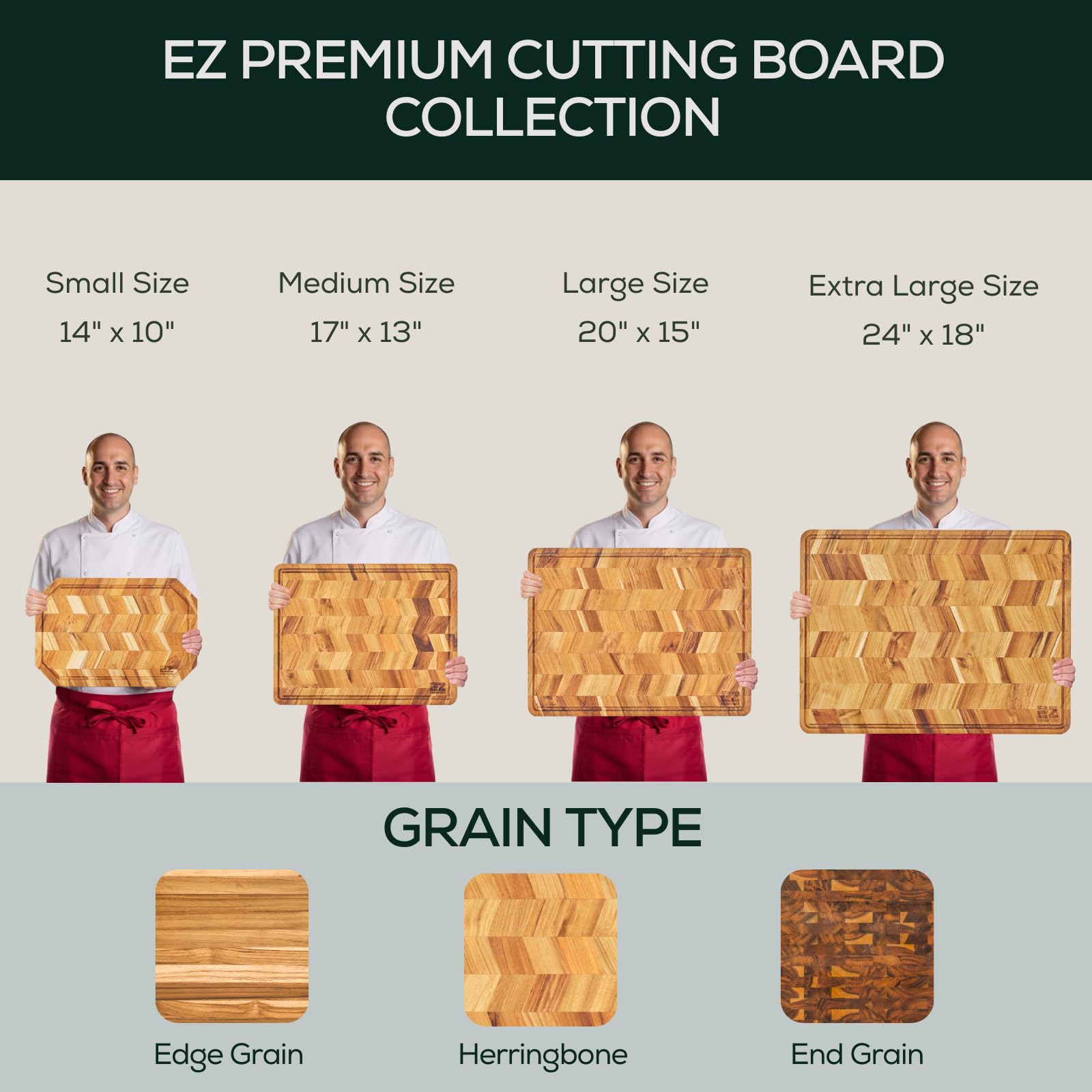 EZ FURNITURE detail of deep juice groove capturing liquids to protect countertops during carving