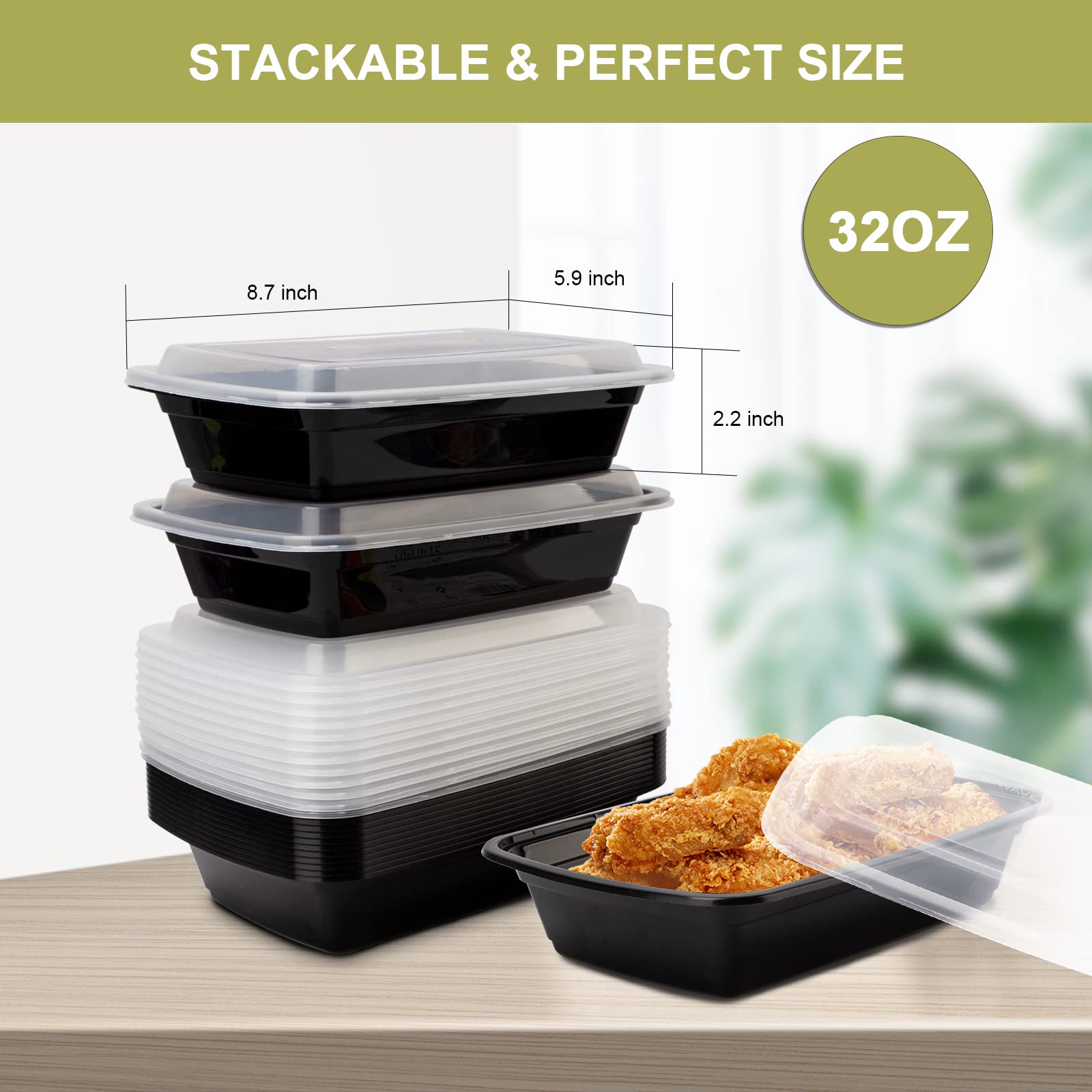 Ezalia containers in dishwasher top rack for easy cleaning and reuse