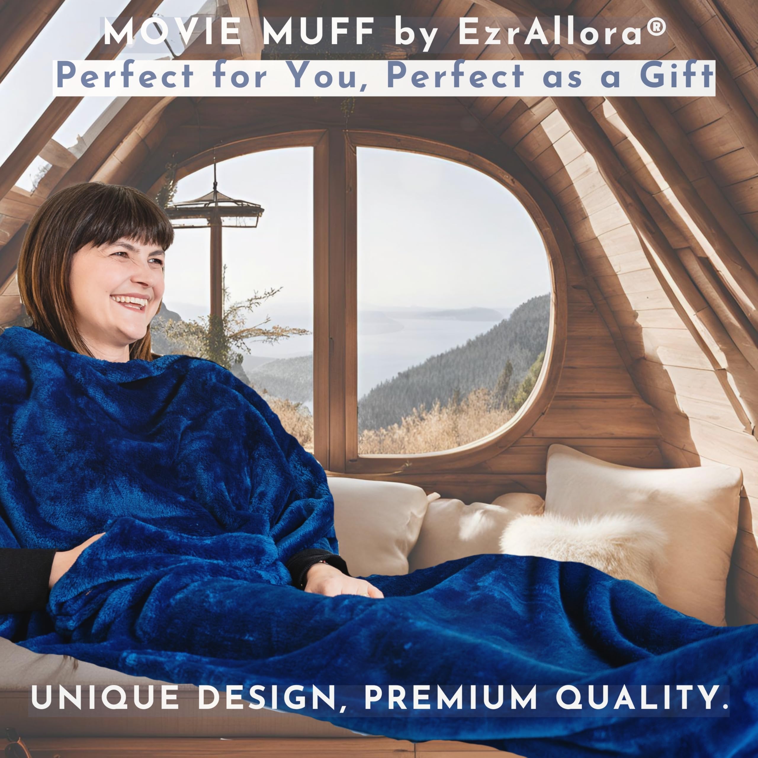 EzrAllora gift-ready packaging presenting a ready-to-give blanket box